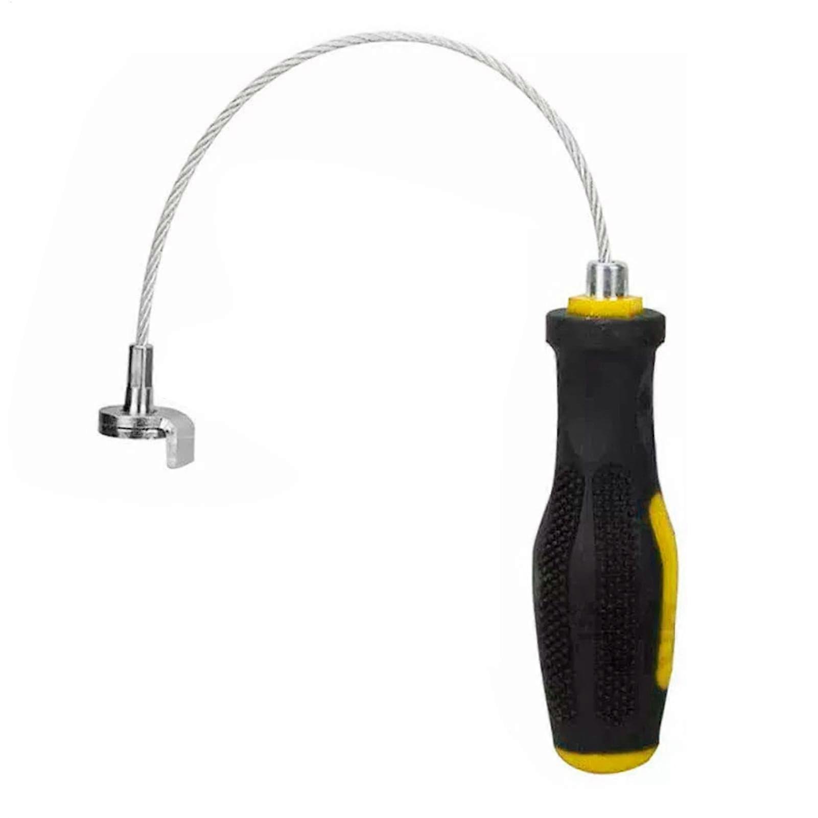 Magnetic Plug Removal Tool, Anti-Scald Oil Drain Wrench, Non-Slip Oil Filter Removal Key for Vehicles