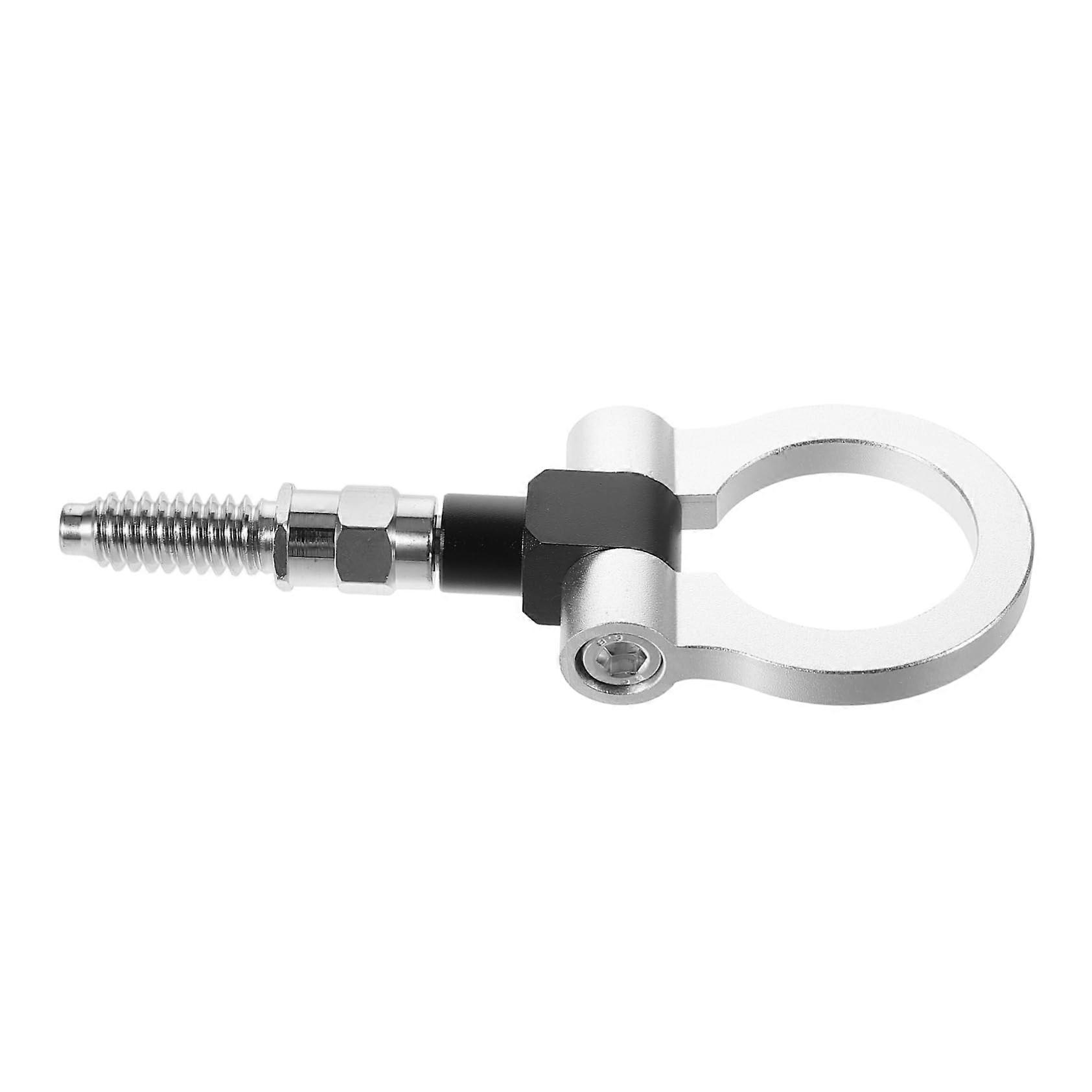 Trailer Hitch Front Tow Hook for Cars, Universal Vehicle Towing Hook, Metal Race Tow Hook, Rear and Front Compatibility
