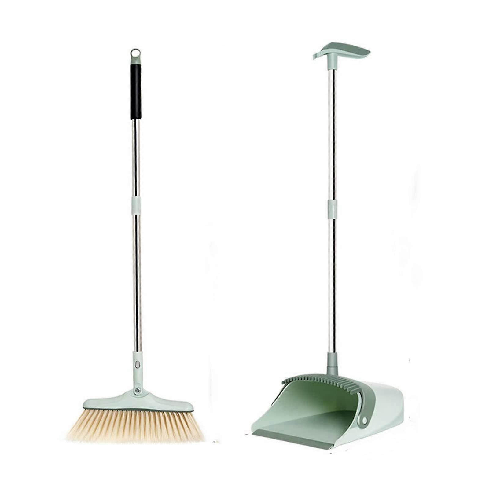 Broom Foldable Dustpan Set For Floor Cleaning, Windproof Dustpan, Kitchen Cleaning Tools For Sweeping