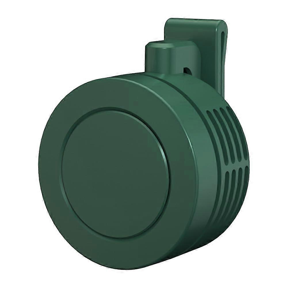 3-Speed Rechargeable Portable Fan, Compact Handheld, Outdoor Use, Personal Cooling, Retro Green