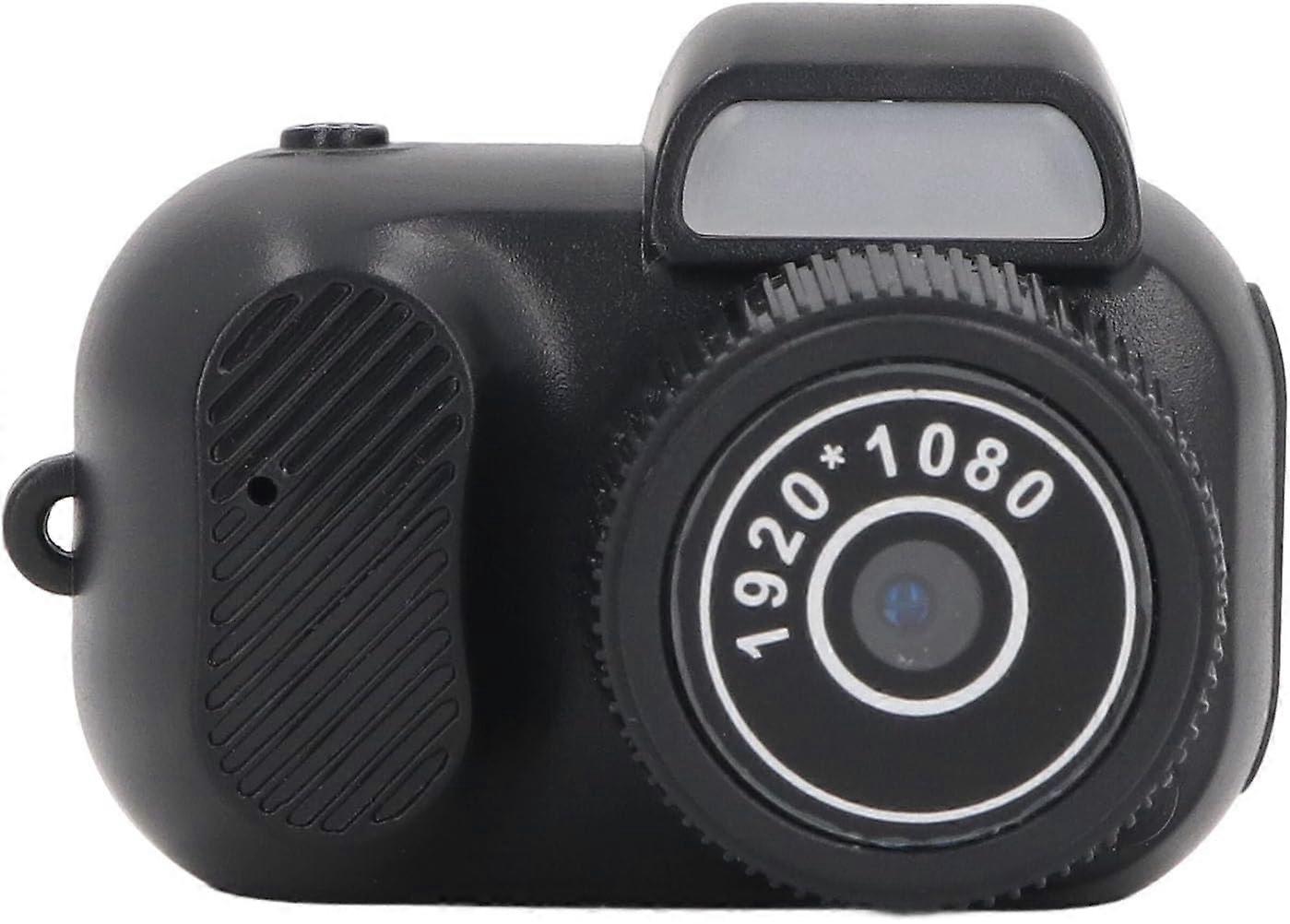 1080p HD  micro USB port Mini digital camera  anti-loss pendant  2 MP  compact mini digital camera with 160° long-range viewing angle  color display