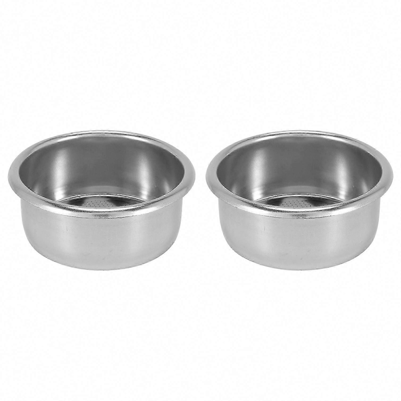 2 Pack 54mm Bottomless Filter Basket for Sage 870/875/878/880 Semi-Automatic Coffee Machine