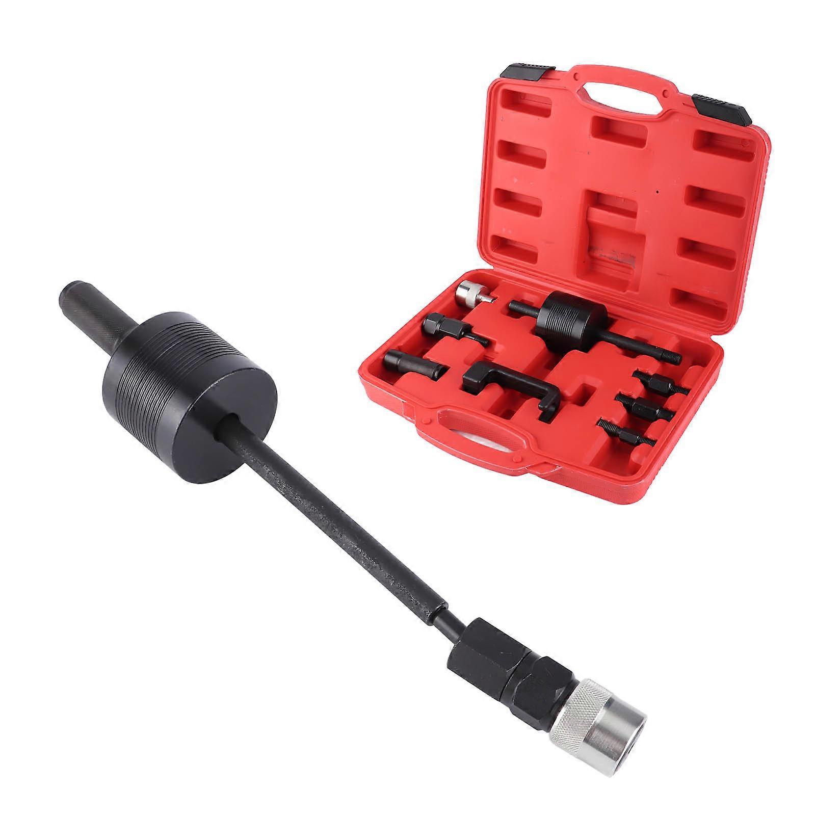 8Pcs Diesel Injector Extractor Puller Set M10-M27 Carbon Steel