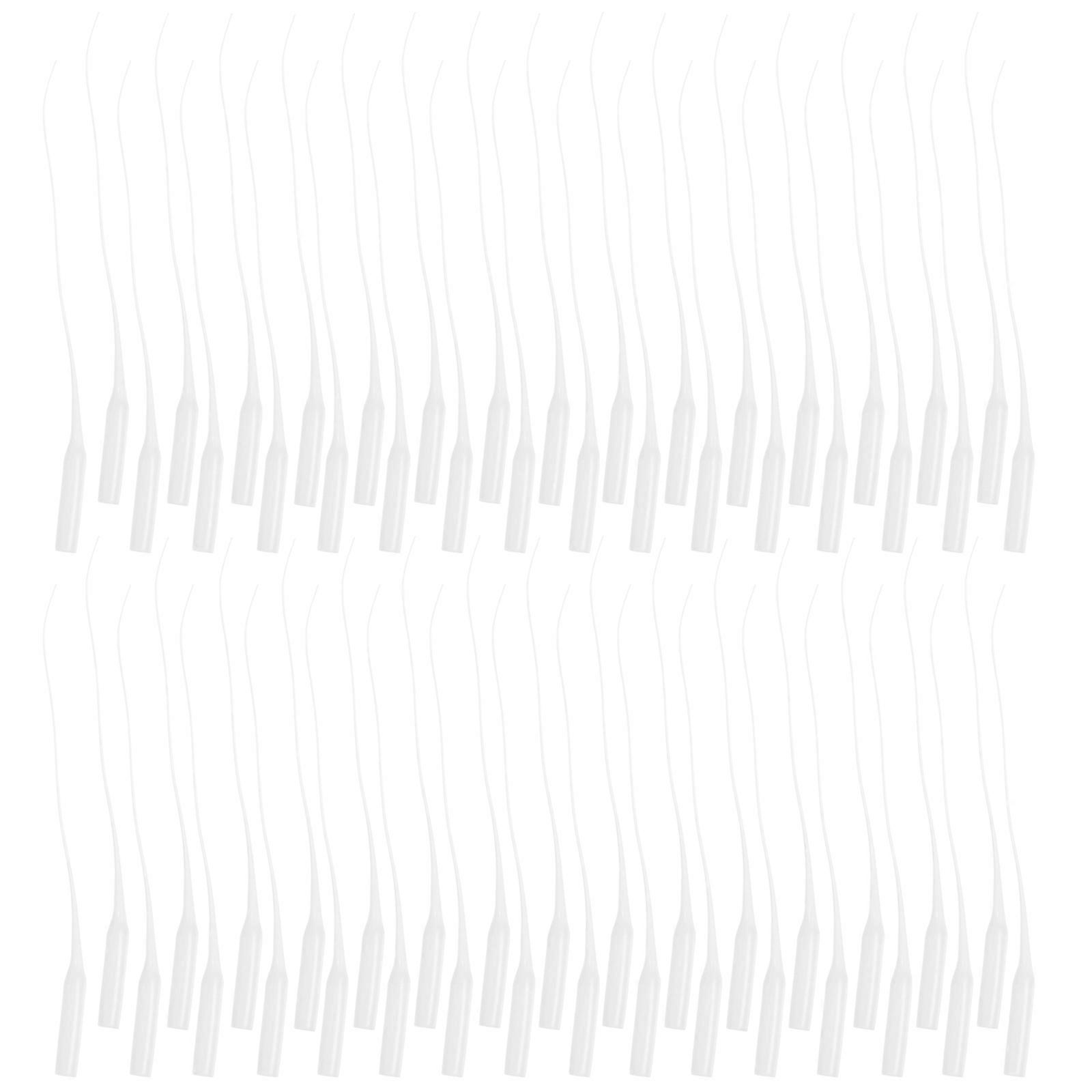 Glue Nozzle Tip Glue Extender for Tubes Plastic White Slow Down Material Flow 100Pcs