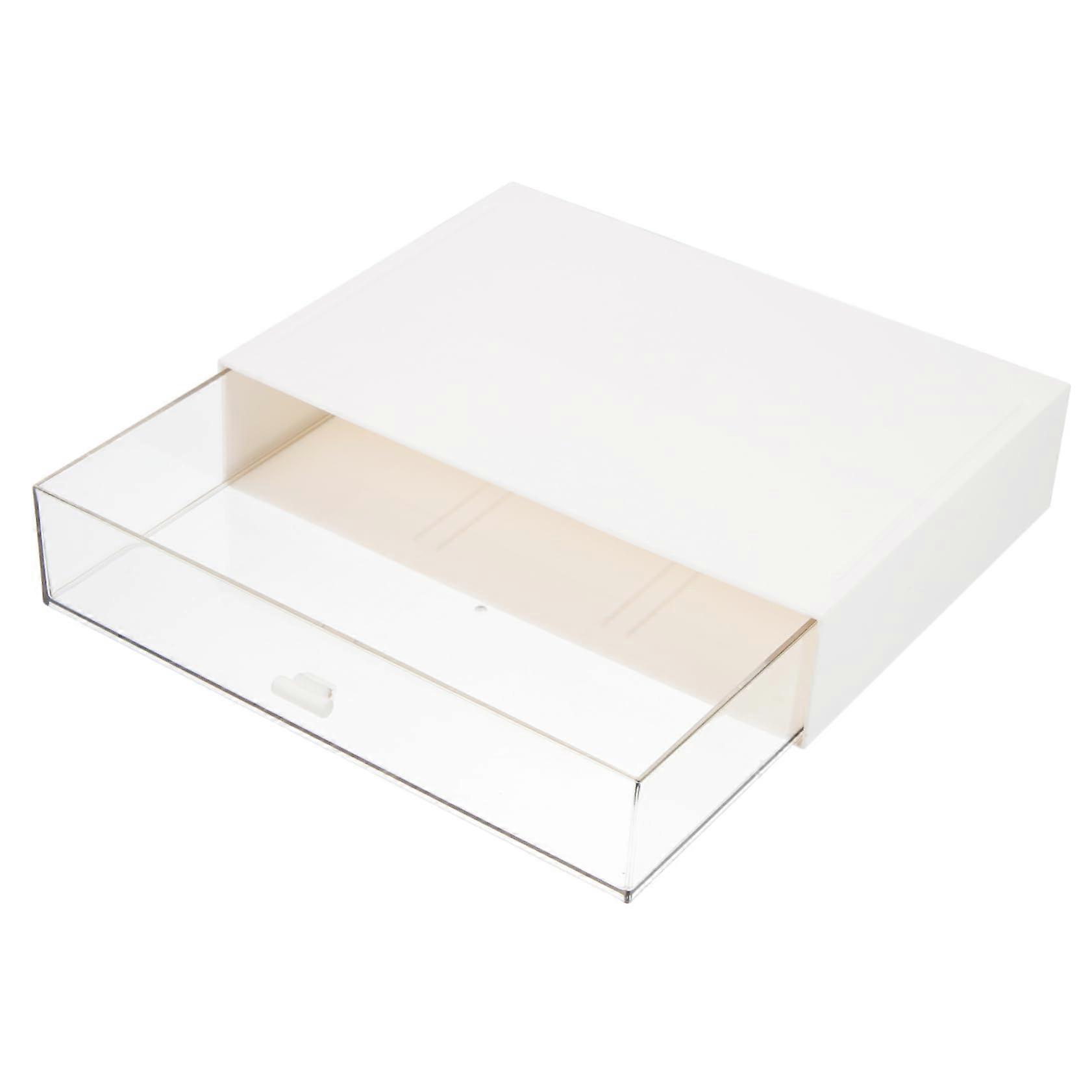 Desktop Stackable Storage Box Convenient Drawer Type Organizer for Makeup Office Supplies and Sundries Multi Use Cosmetic Storage