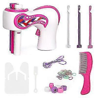 Three Piece Electric Braiding Device