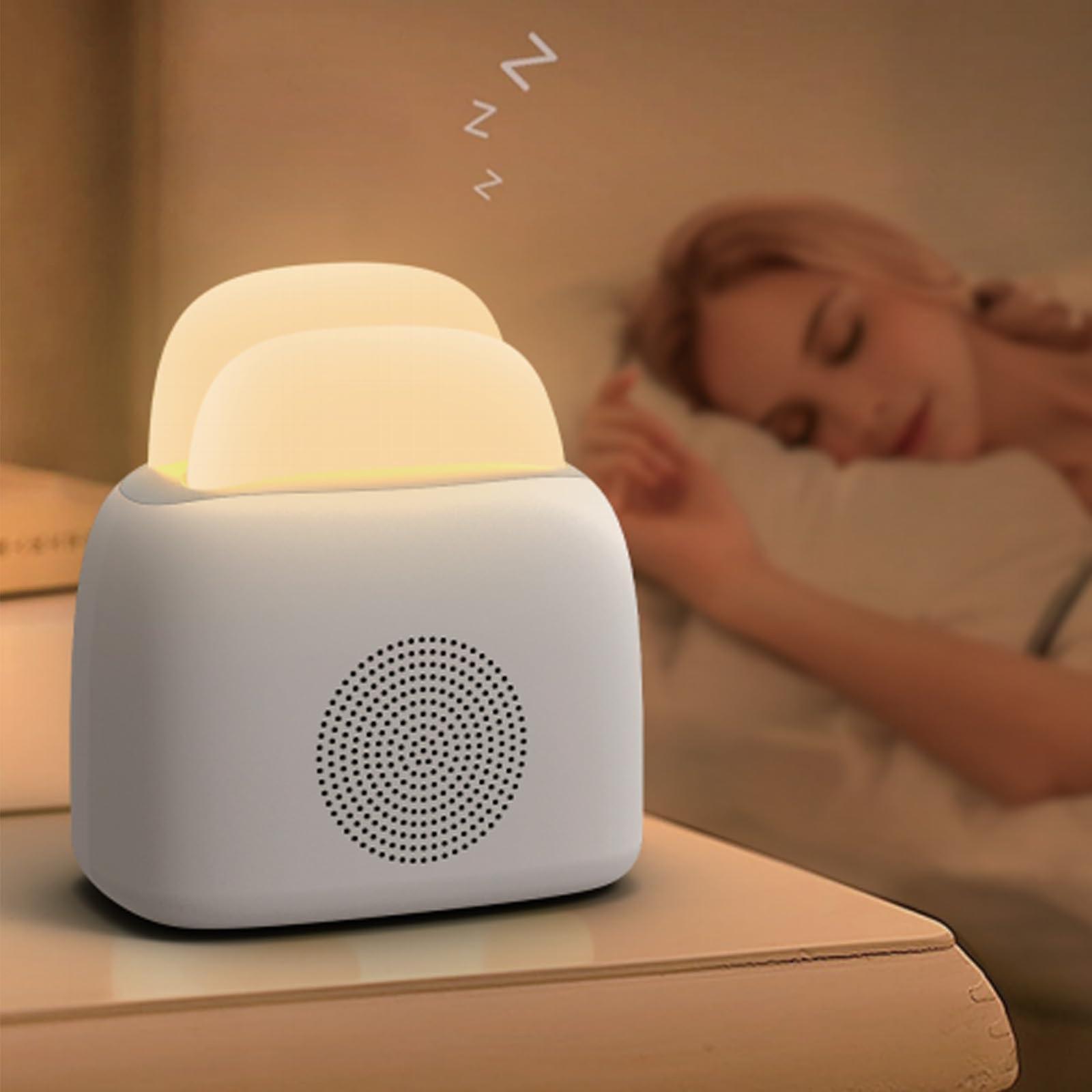 Night Light With Bluetooth Speaker And Timer, USB Rechargeable LED Night Lamp, Portable For Baby And Kids Room
