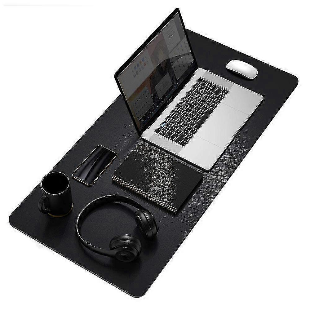 Large Mousepad (900x400x2mm) with Non-slip Rubber Base, Black