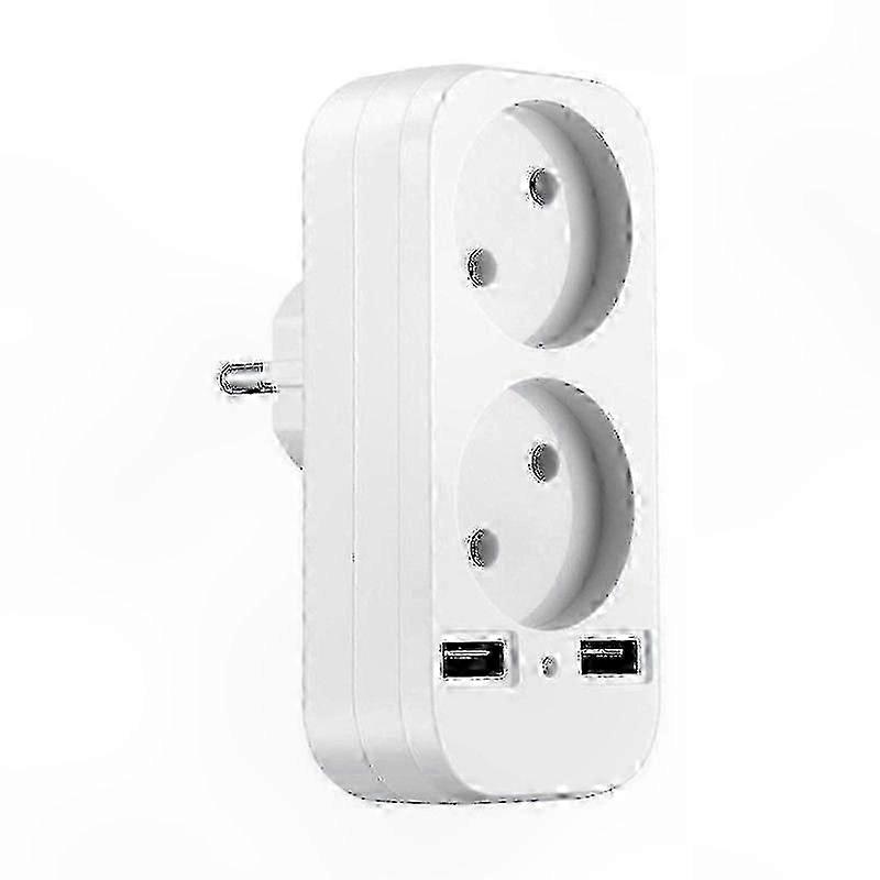 Mini Camera Wall Socket with EU Standard Power Strip for Travel Adapter 2025