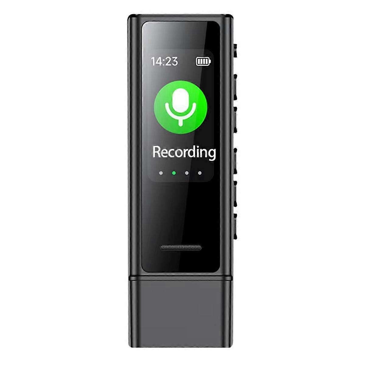 Mini Pocket Voice Activated Recorder Back Clip MP3 Music Player Professional Noise Cancellation Digital Audio Record