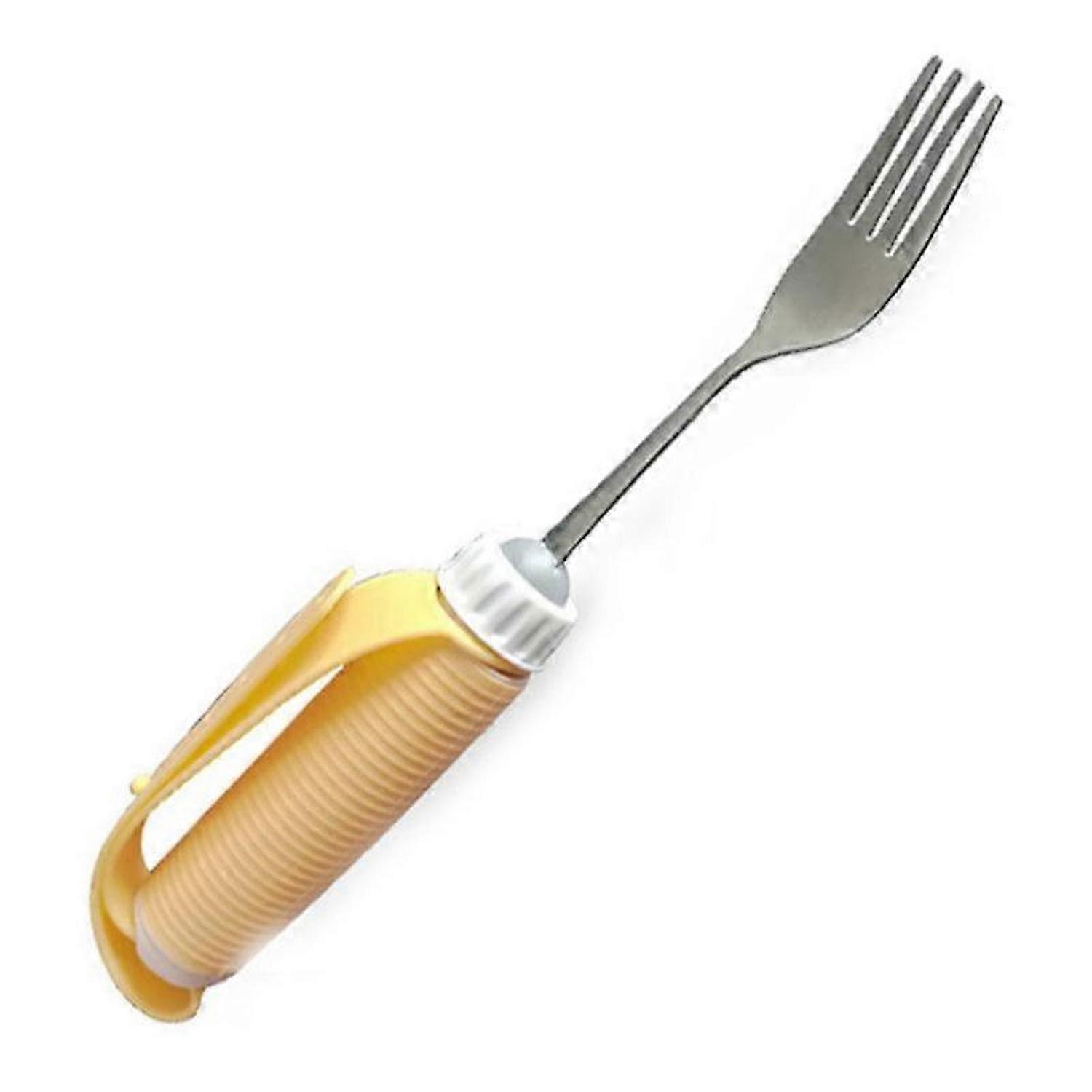 Stainless steel spoon and fork Removable anti-shake auxiliary tableware (fork)