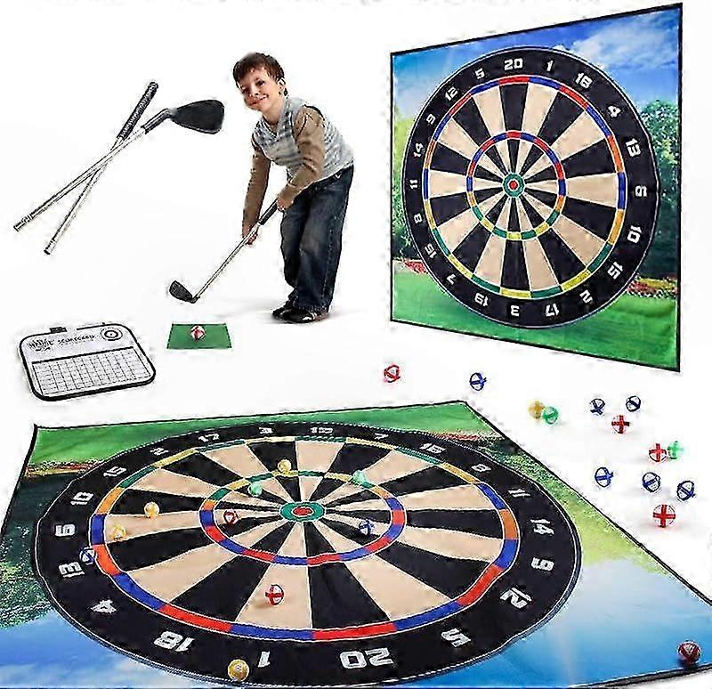 Large Dart Chipping Golf Game Set for Outdoor Fun