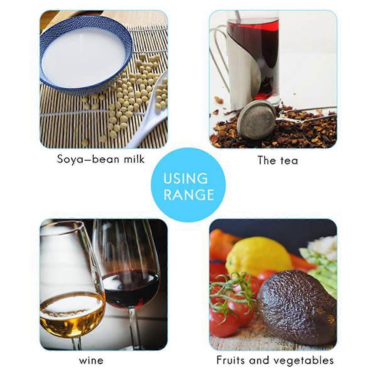 10 Pack Organic Reusable Cold Filters Bag,12 Inch Wine Brewing Filters Eco-Friendly Mesh Cotton Filter