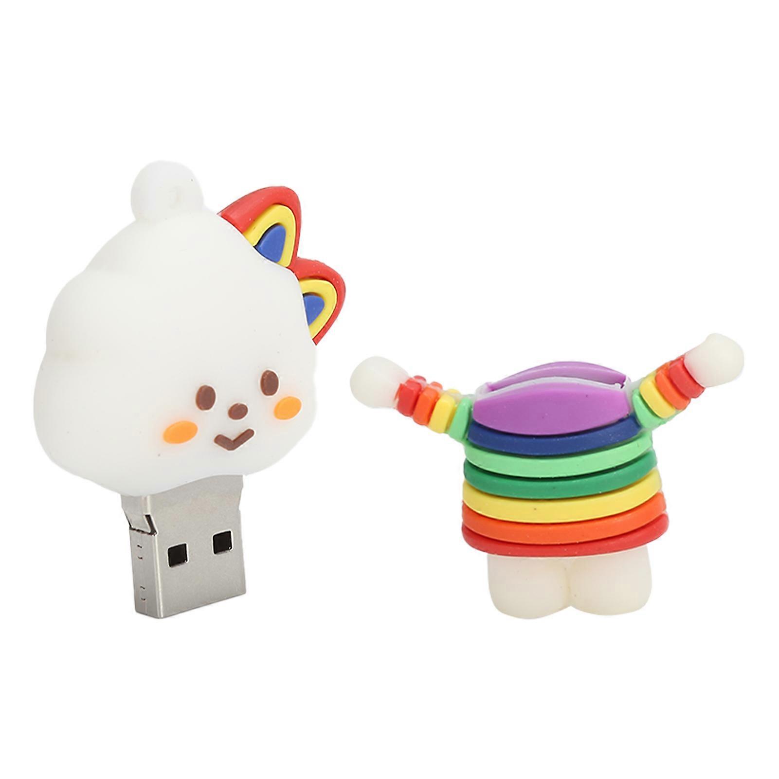 64GB USB 2.0 Cartoon Style Flash Drive for PC & Mac Storage