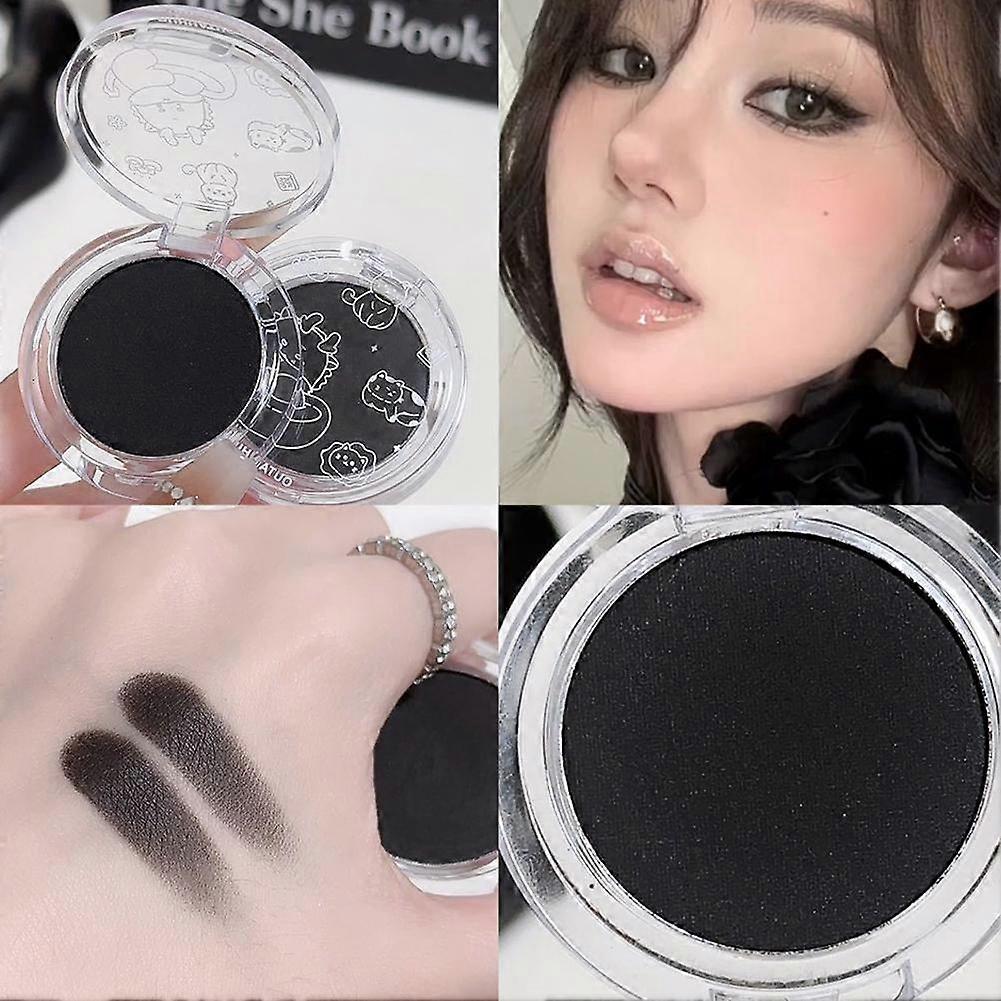 Matte White Highlight Palette Black Monochrome Eyeshadow Palette