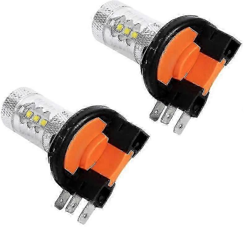 2pcs 80w H15 Led Pærer Hvid Bil Forlygte Pærer Led Daytime Running Lights Bulb Udskiftning Lampe