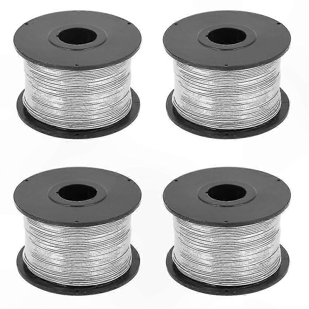 4-Pack 110m 0.8mm Reinforced Steel Rebar Binding Wire for Tying Tools