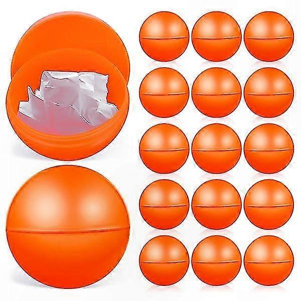 25 Pack Raffle Game Balls, Durable Plastic Openable Lottery Props for Events and Parties