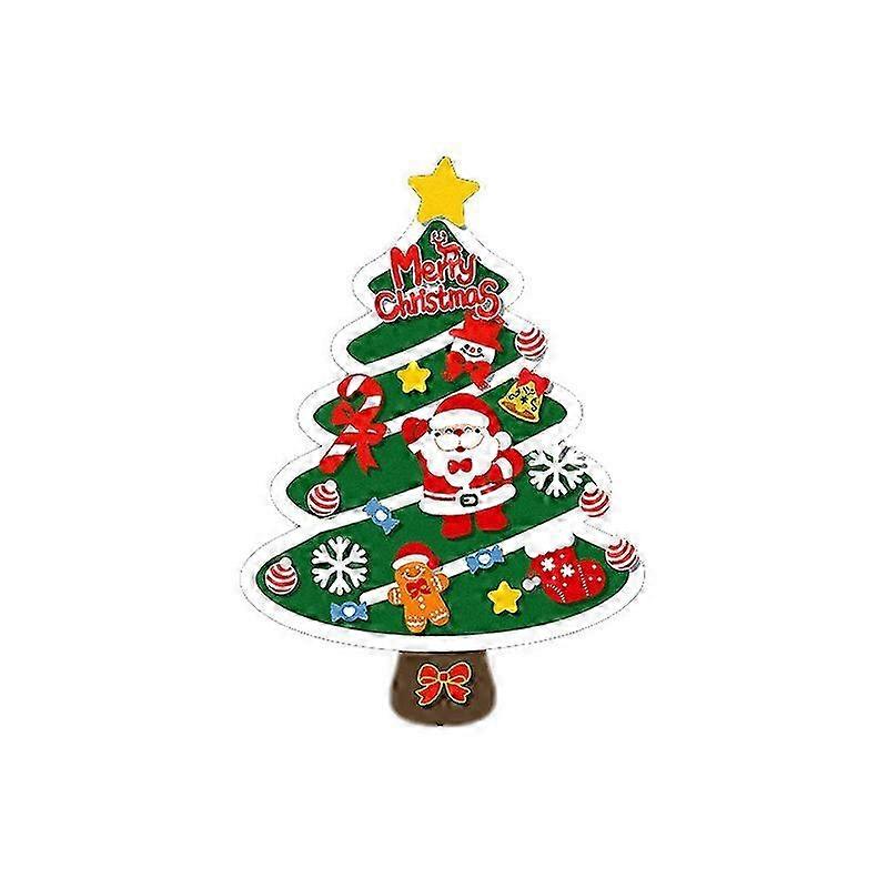 DIY Felt Paper Christmas Tree Decoration Kit - Fun craft activity and festive cheer for kids 2025