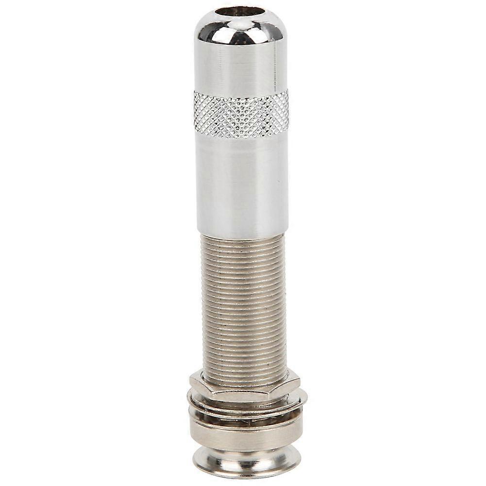 Guitar End Pin Endpin 1/4in Threaded Cylinder for Guitar Strap Closure Connector and Bass Accessory