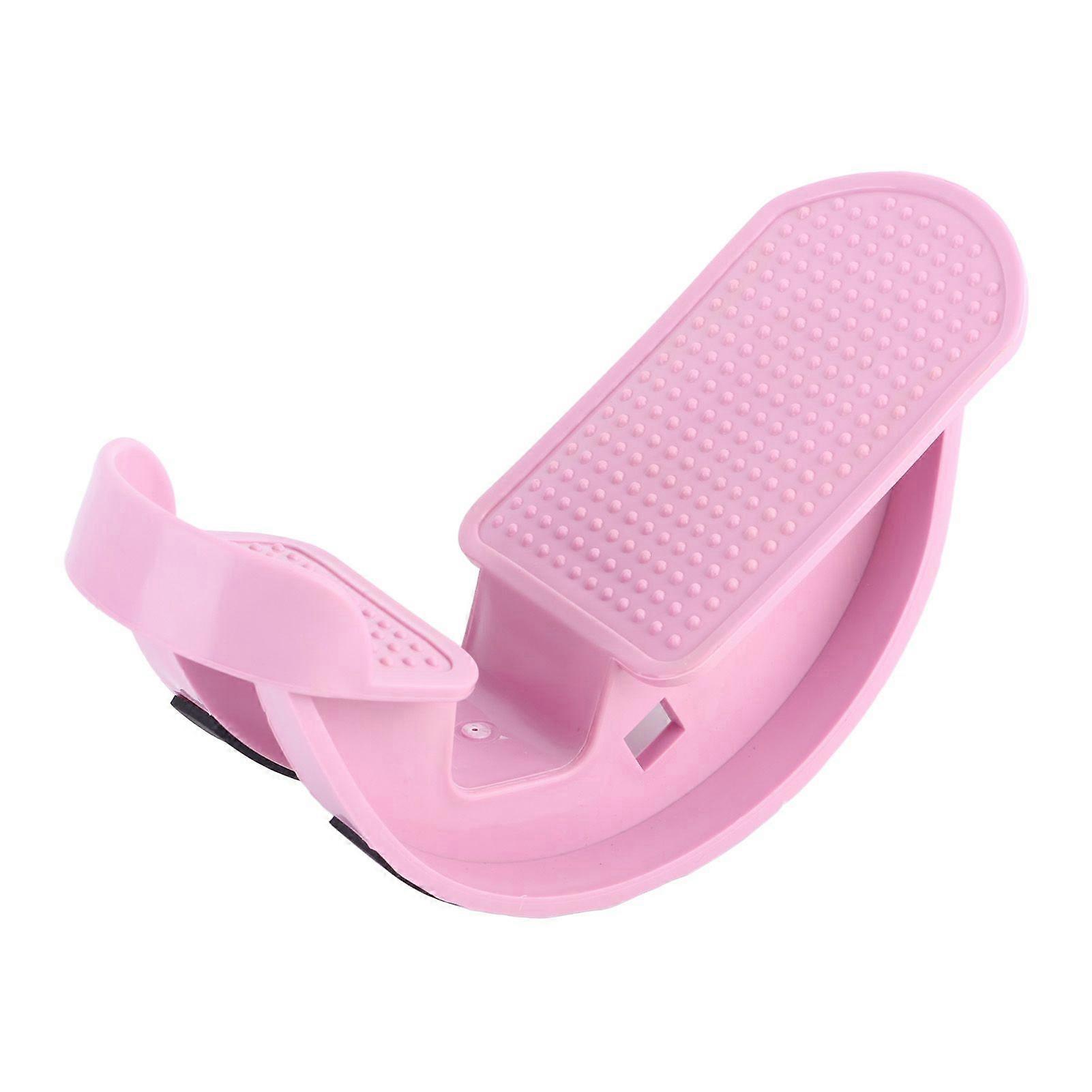 Calf Stretcher Foot Rocker for Plantar Fasciitis Achilles Tendonitis Tight Calves Improves Flexibility Ergonomic Design Pink