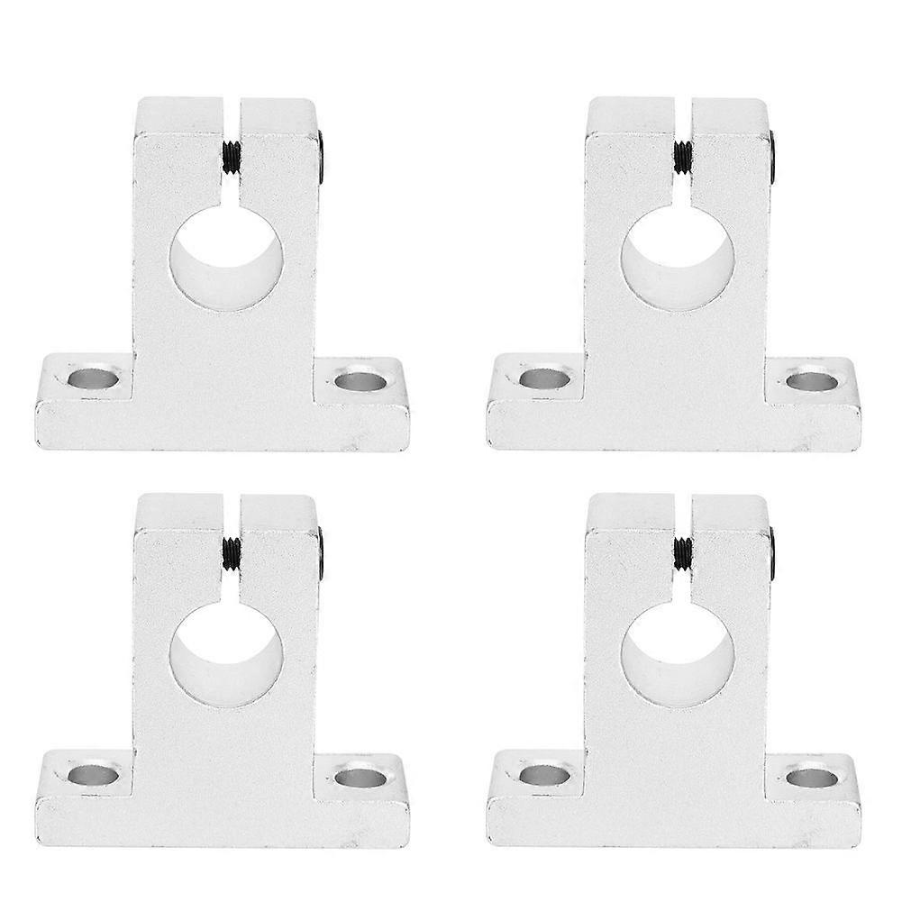 4PCs Fixing Bracket Fastener Light Weight Aluminum Alloy Hardware Tools SK12 for Rail / Shaft