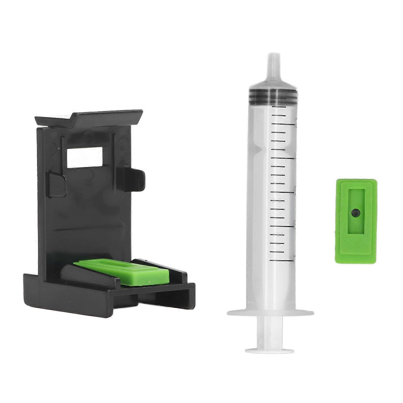 Clip de recharge d'encre ABS PP, support d'aspiration d'encre portable avec seringue pour 745 746 47 57 705 706 810 811 210 211