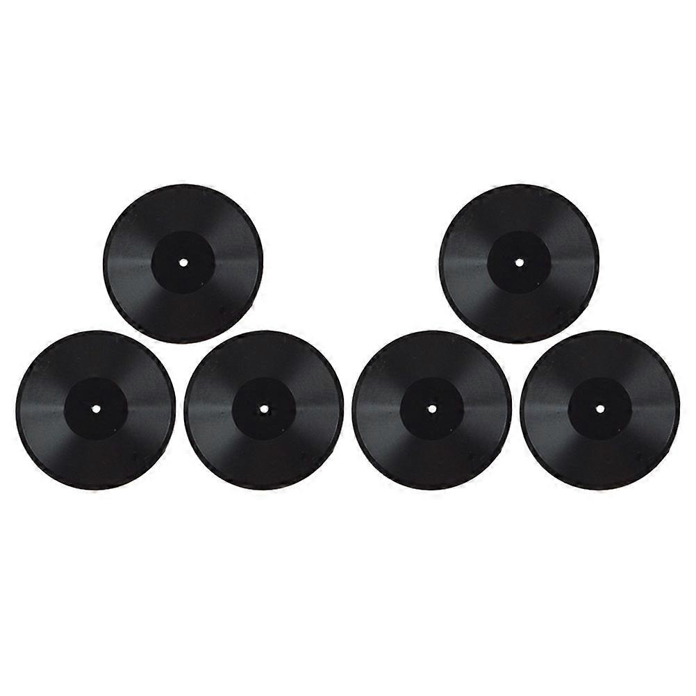 Miniature Record Vinyl Model for Doll House Decoration 12Pcs Set