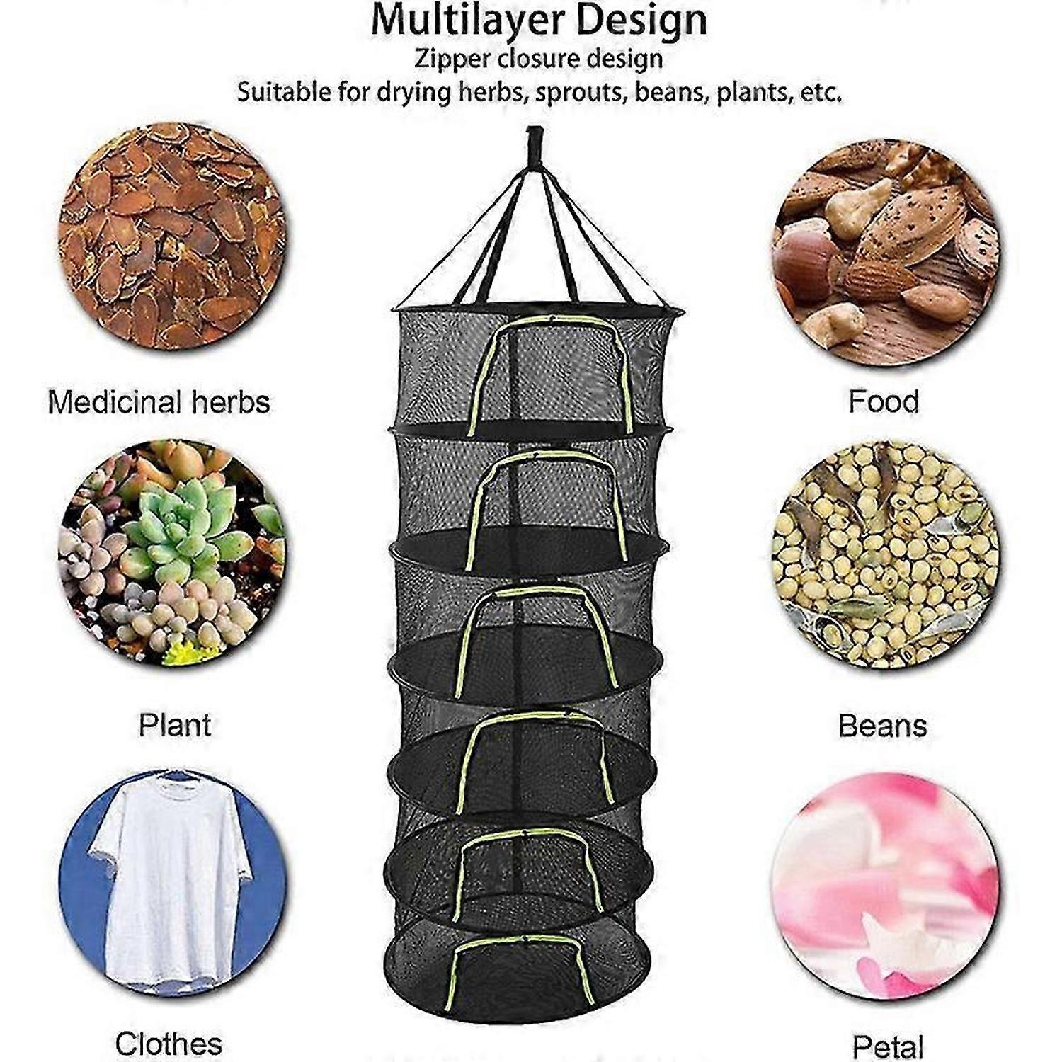 Folding Dry Rack Drying Net- 6 Layers