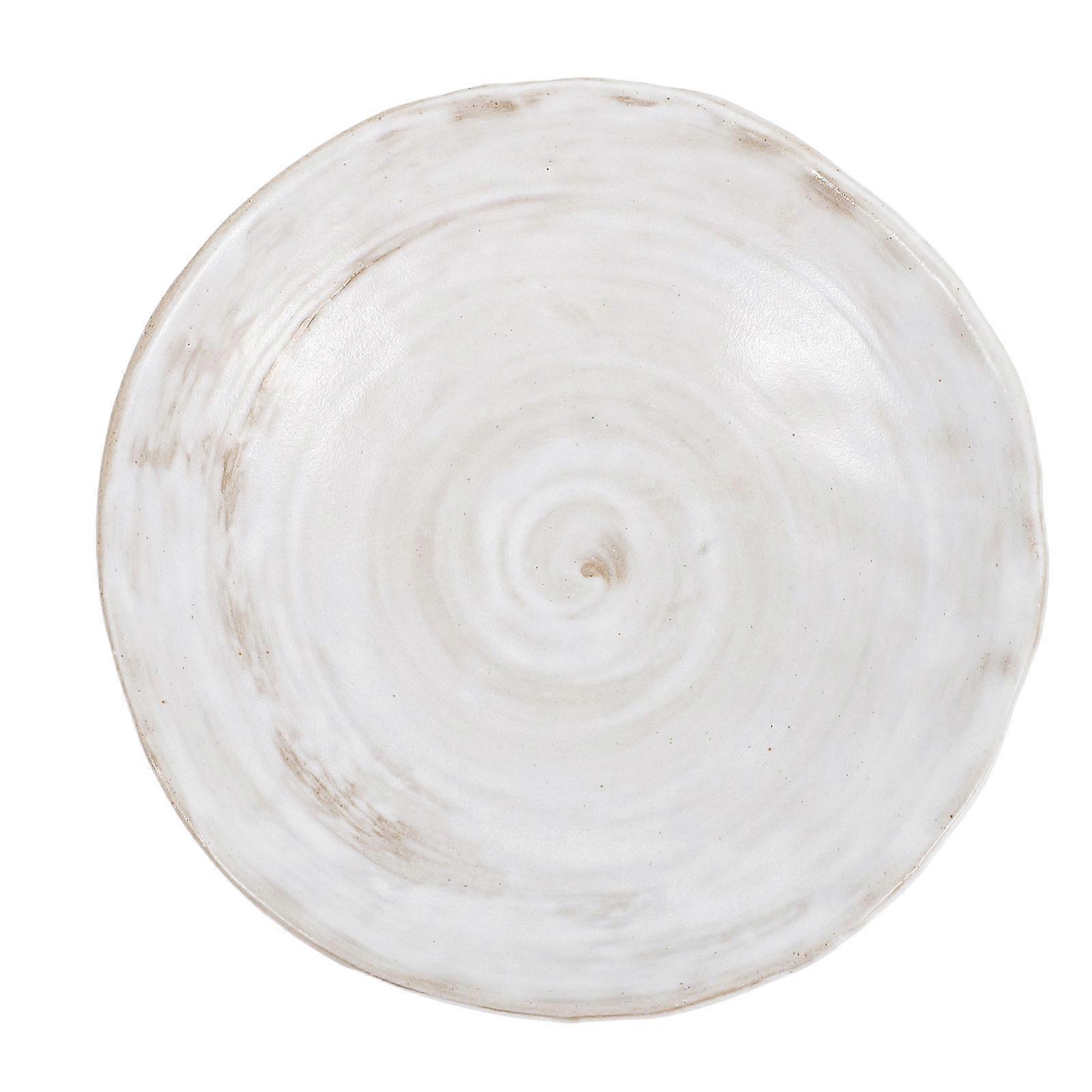 Stackable Ceramic Seasoning Dish for Storage Use 1Pcs White Kitchen Supply