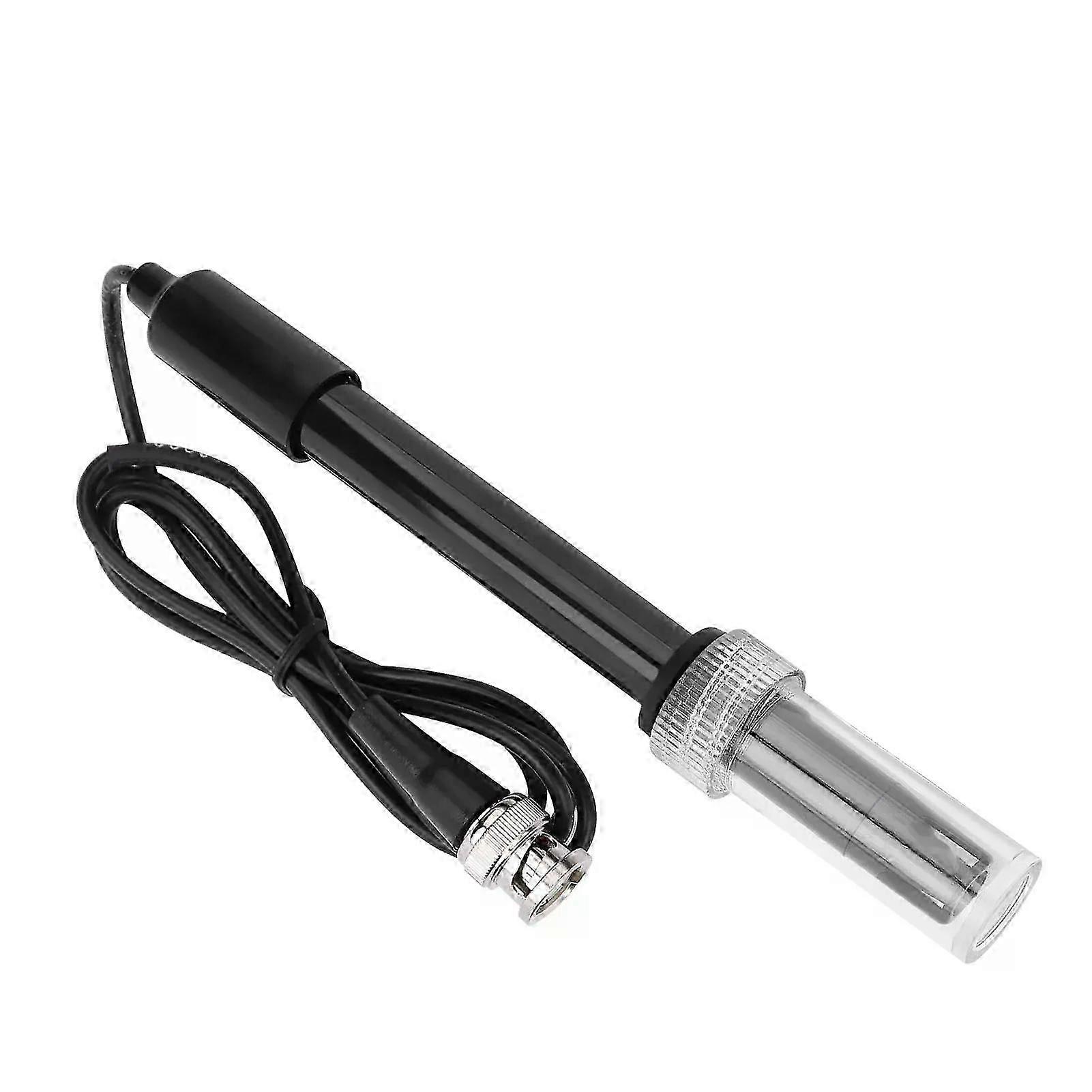 PH Sensor Probe, PH 0-14 Detection Range, ABS Material 77cm Cable