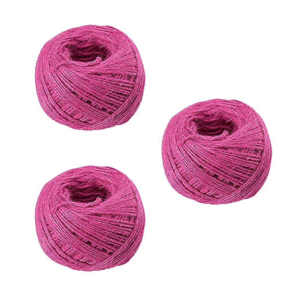 Hemp Rope Gift Rope for Decorating 3Pcs Arts and Crafts Projects