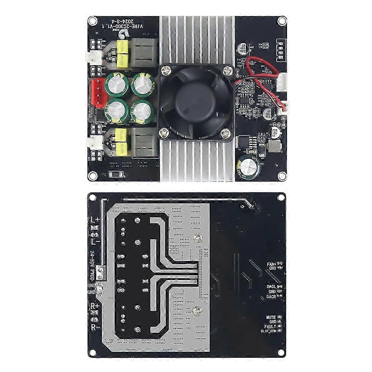 TPA3255 300W+300W Dual Channel High Power Amplifier Board Class D Digital Power Low Noise Audio