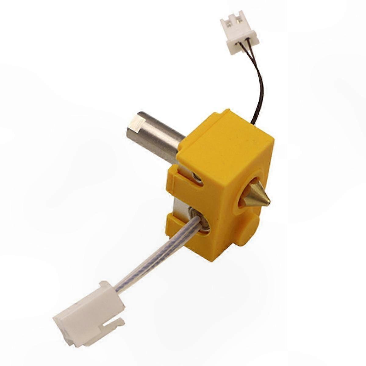 3D Printer Hotend Assembly Kit with Nozzle, Thermistor, Heating Element, Block, and Silicone Cover