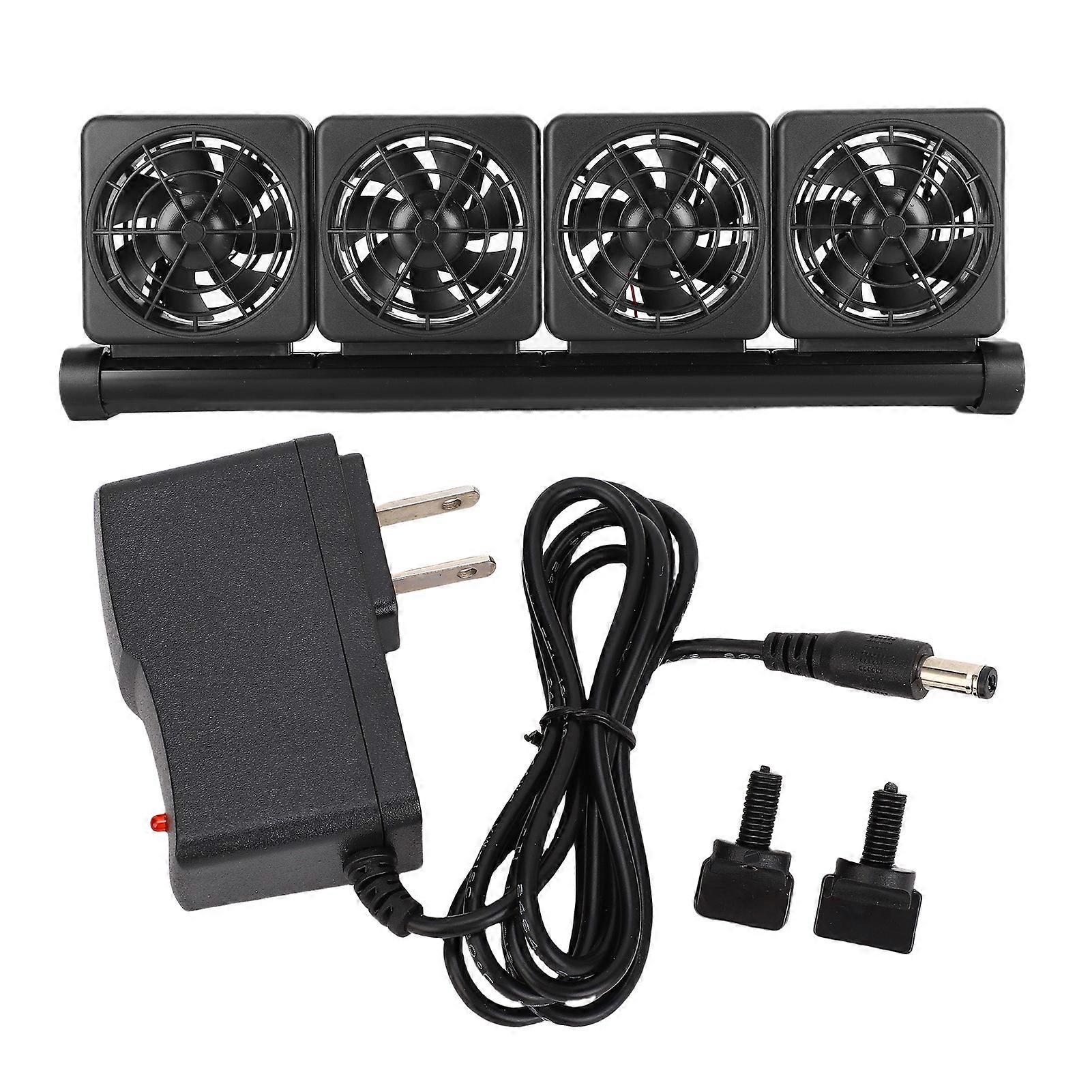Aquarium Cooling Fan, Reduce Water Temperature, Adjustable Wind Speed
