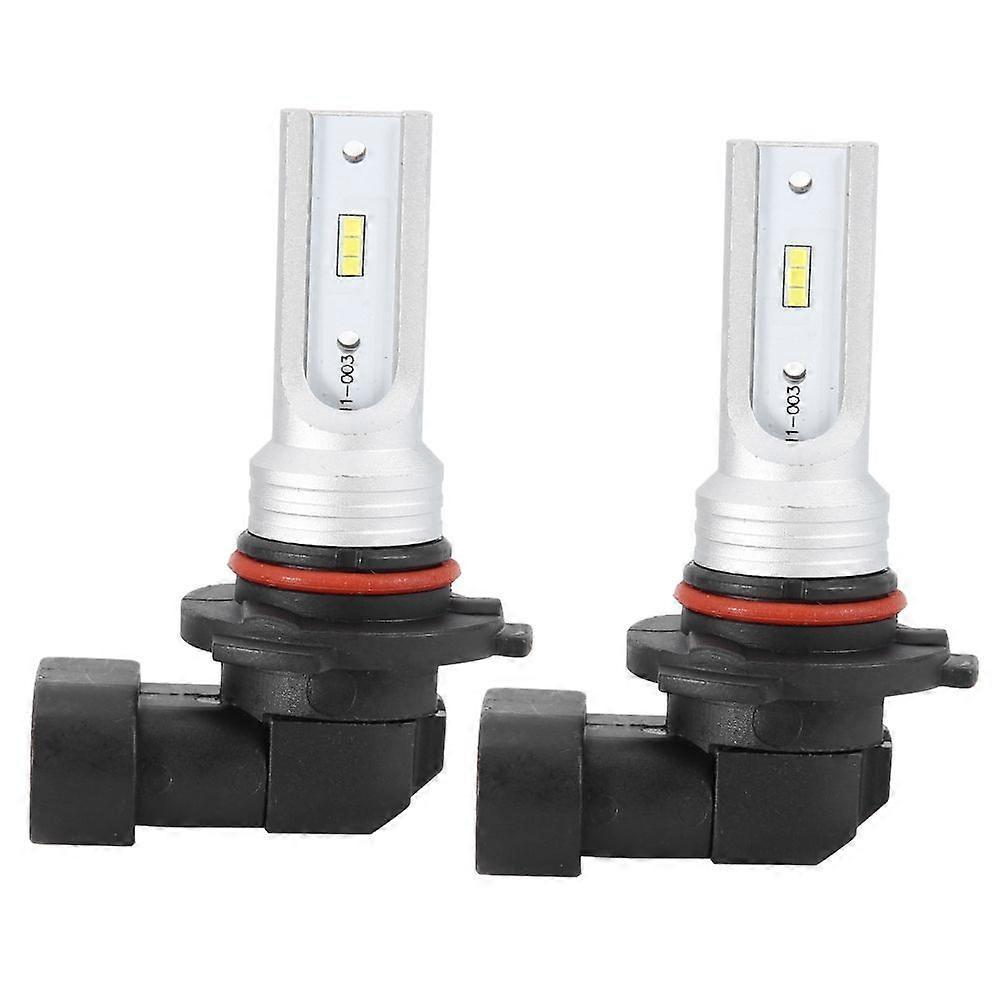 2pcs 9005 HB3 72W 6000K White Headlight Bulb LED Fog Lamp Beads with Decode