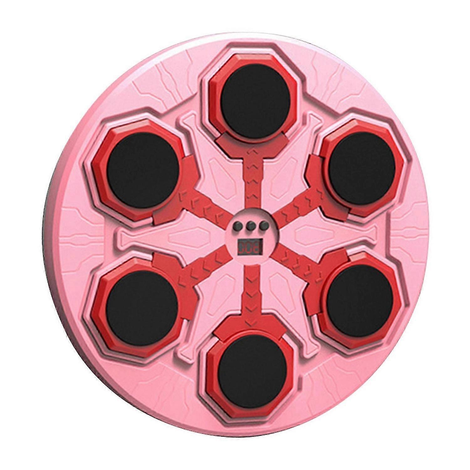 2025 Music Boxing Machine for Adults Kids, Smart Bluetooth Wall-Mounted Boxing Training Punching Target with Gloves