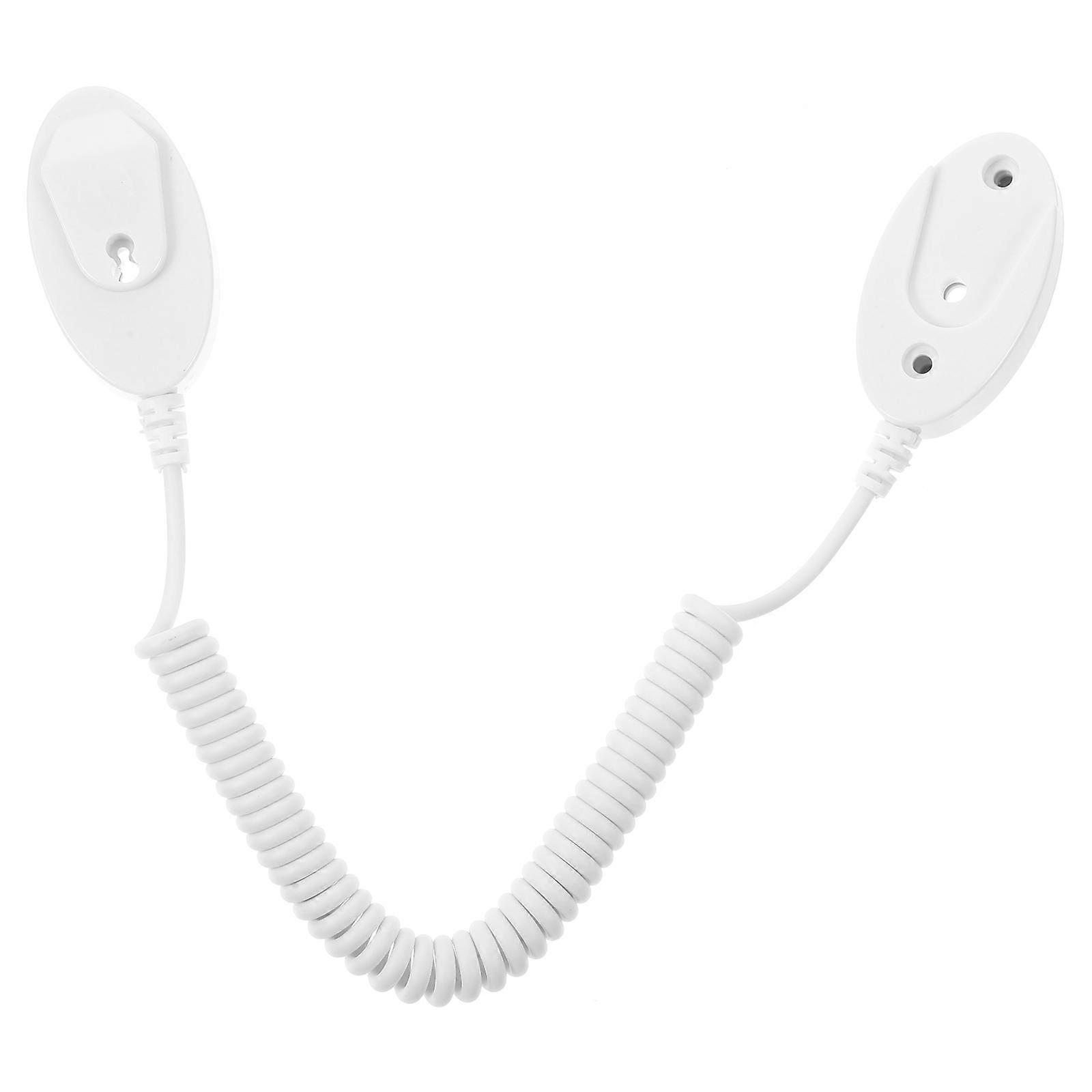 Remote Control Retractable Cable with Adhesive Hook for Phone Use 8Pcs