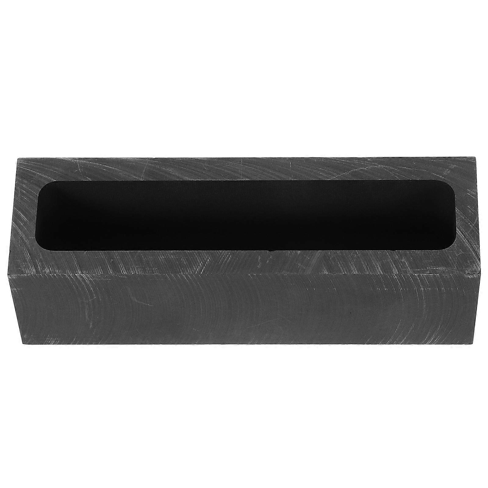 Graphite Molds for Casting Black Graphite Ingot Mold for Melting 3Pcs Set