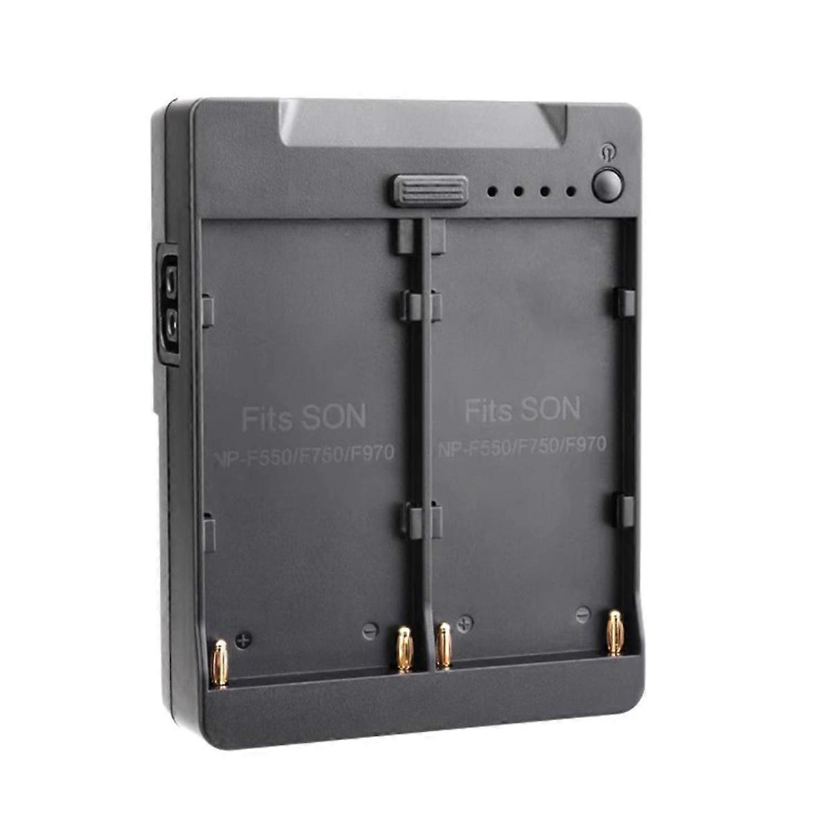 Dual NP-F550/750/970 NP-F Series Battery to V-Mount Lock Power