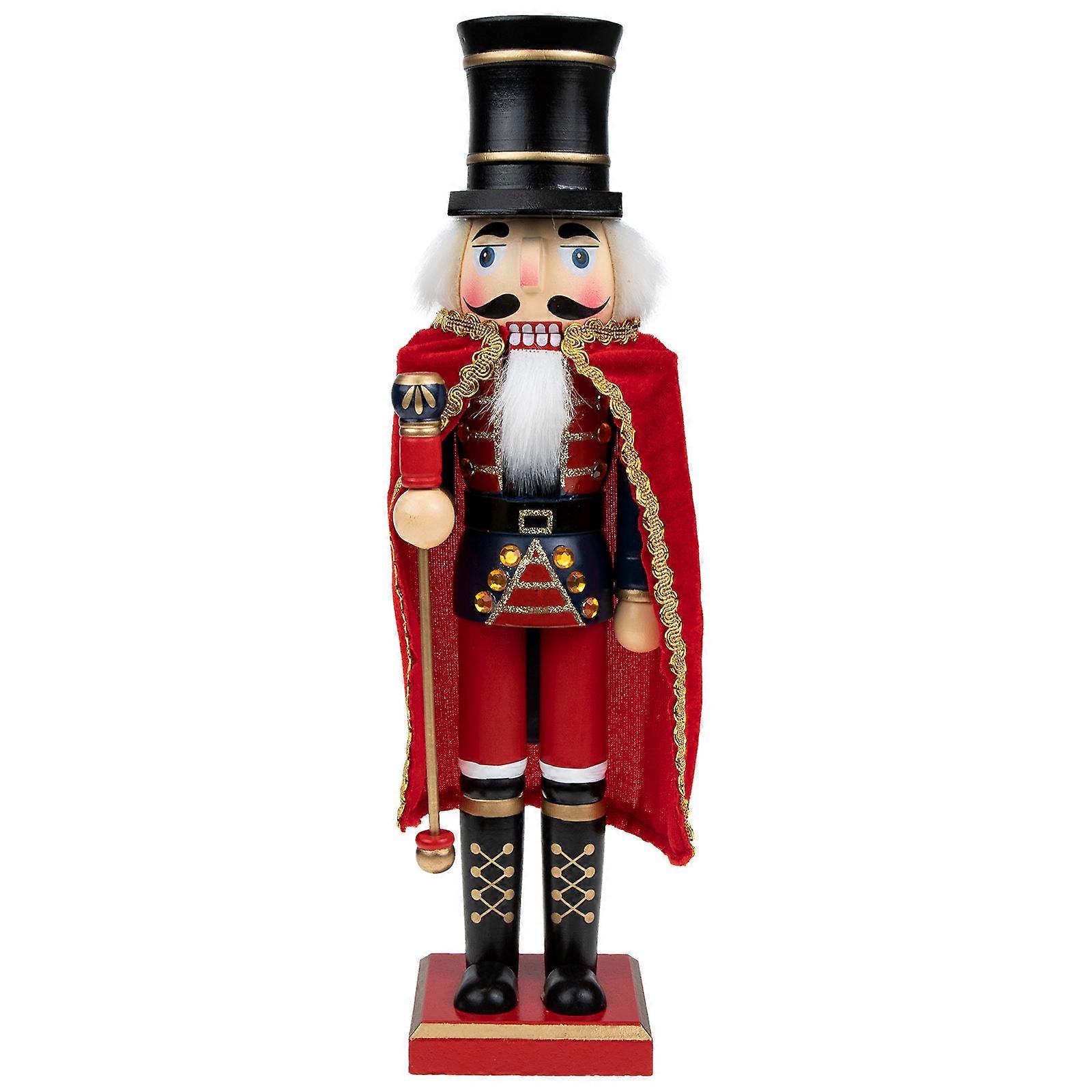 Wooden Nutcracker Craft Christmas Nutcracker for Decor