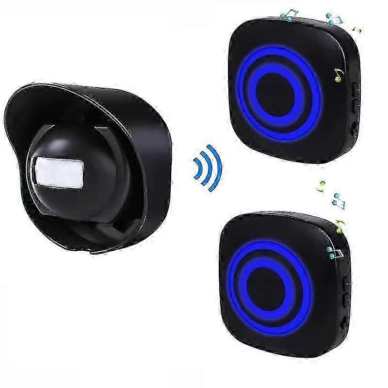 Wireless Doorbell Outdoor IP65 Waterproof Door bell PIR Motion sensor Infrared Detector Induction Alarm Store Shop Welcome Chime 2025