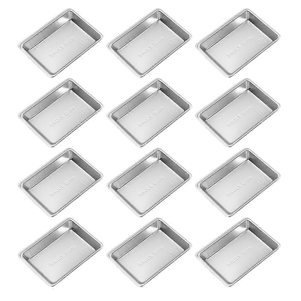 Sauce Containers Plastic Sauce Dish Self-Service Square 150Set