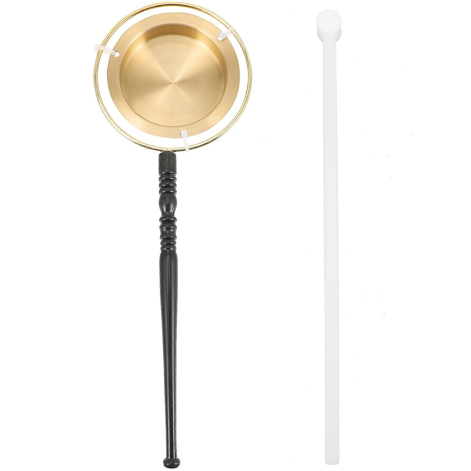 Buddhist Yin Qing Copper Instrument for Playing 3Sets Ornament