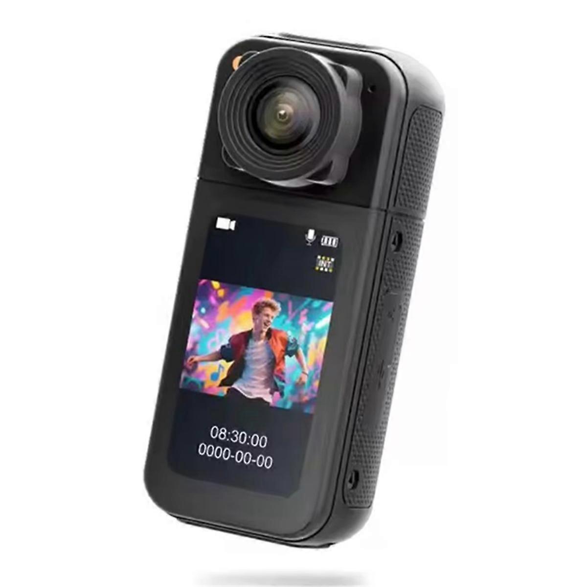 1080P HD Thumb Action Camera 180 Rotate Sport DV Cycling Recorder Magnetic Attract Outdoor Camcorder Action Camera A