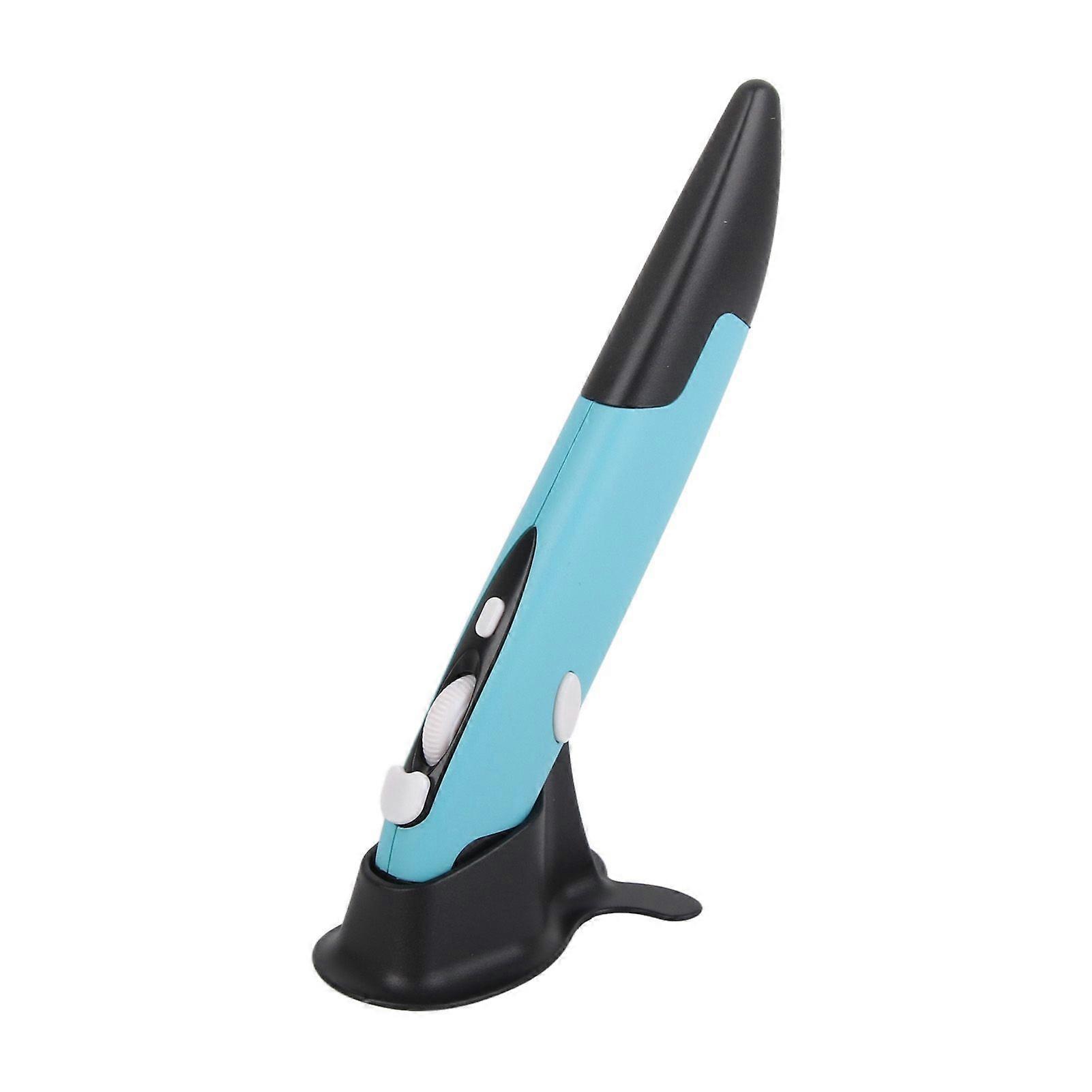 2.4GHz Wireless Optical Pen Air Mouse Adjustable 500 / 1000DPI For Computers Laptop Blue