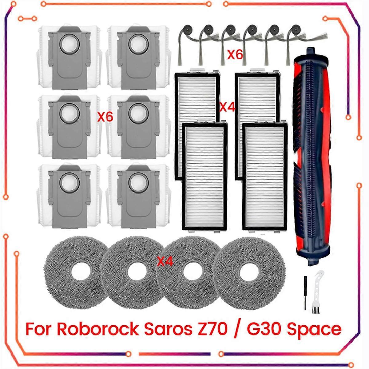 23PCS for Saros Z70 / G30 Space Vacuum Attachments