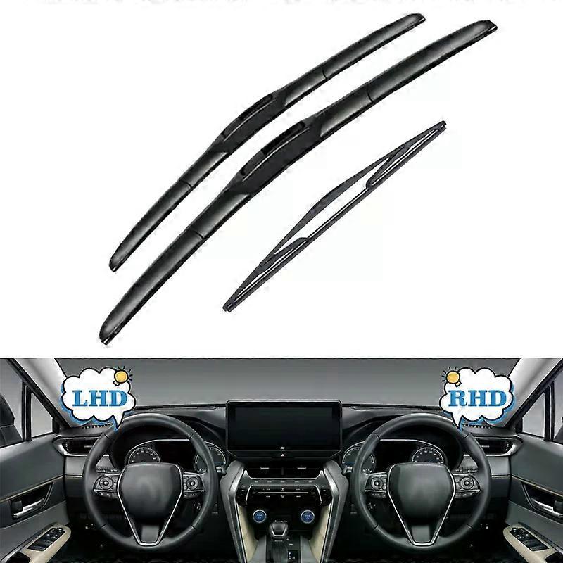 Applies to Wiper Blades For Renault Trafic MK2 X83 2001-2015 Nissan Primastar Vauxhall Opel Vivaro Front Rear Windshield Windscreen Window