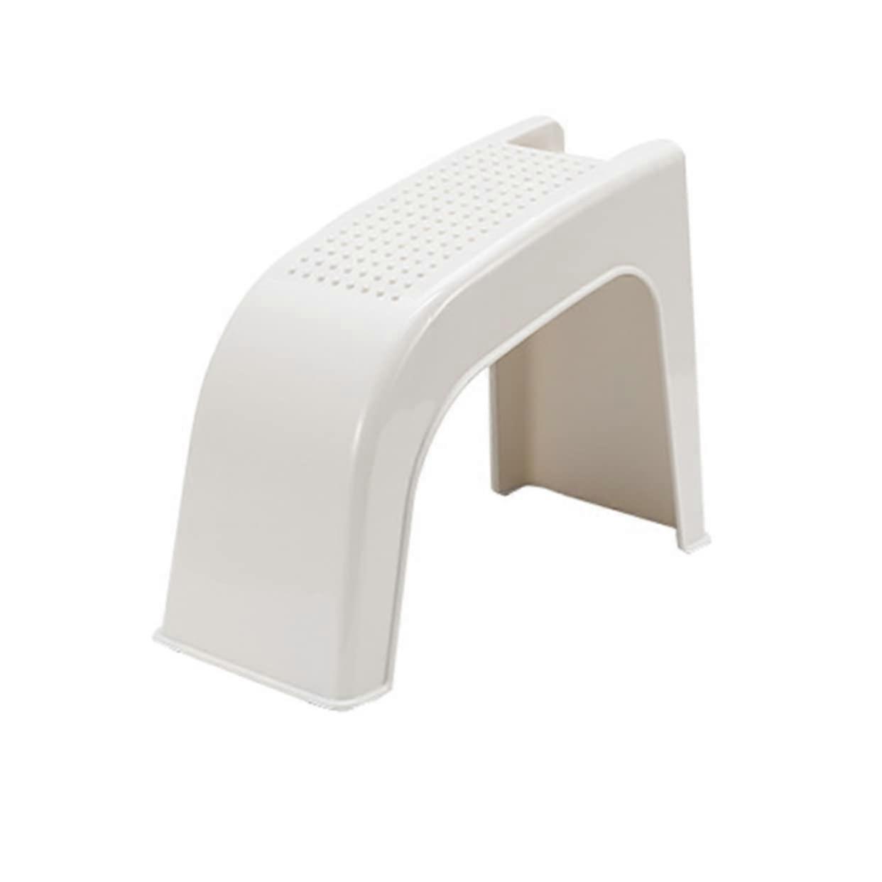 Household AntiSlip Shower Stool Pedicure And Shaving Legs Footrest For Home Use Beige