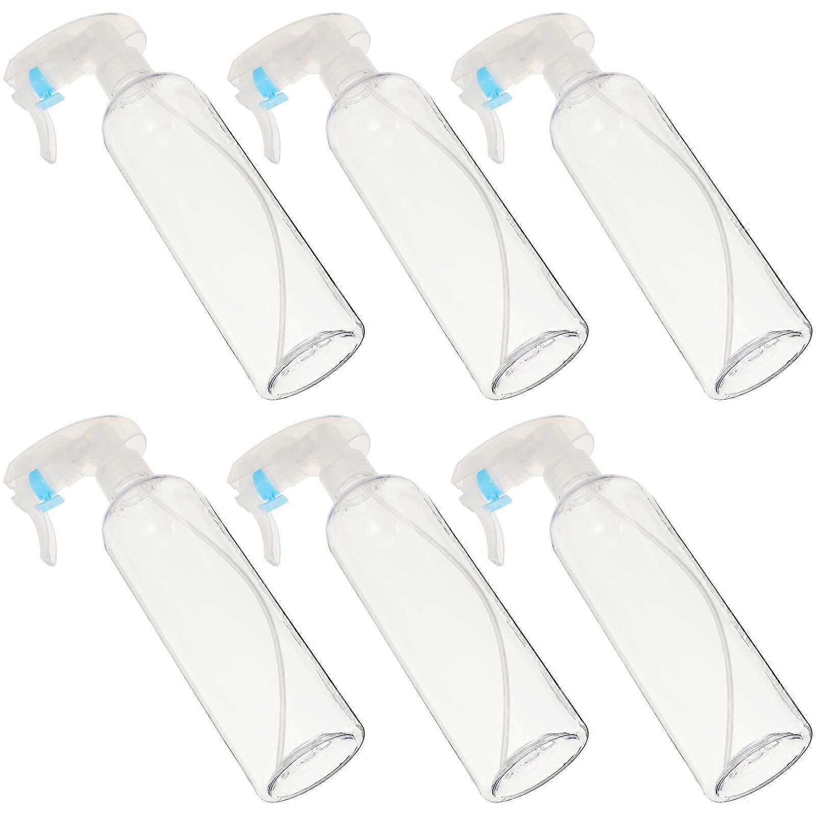Pump Spray Bottle for Home Use 6Pcs Empty Spray Bottles Refillable Mist
